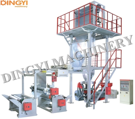 125KG HR 1300mm Double Winder PE Film Blowing Machine